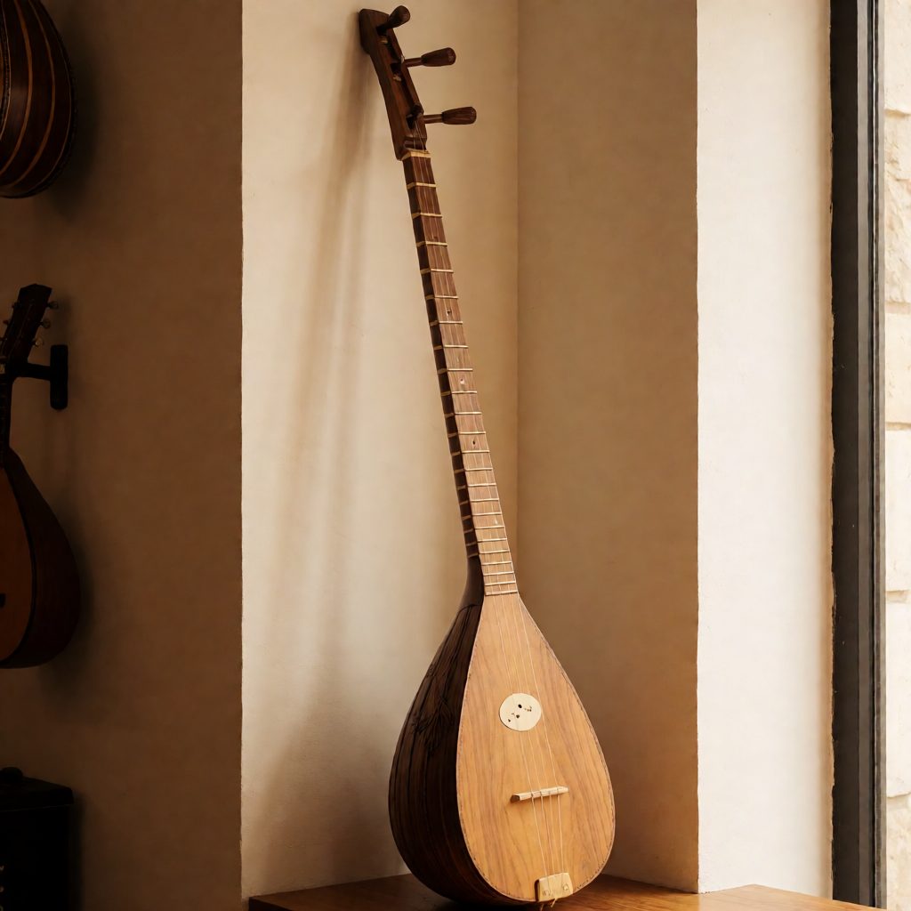 Uzun Sap Bağlama (Ladin Göğüs)